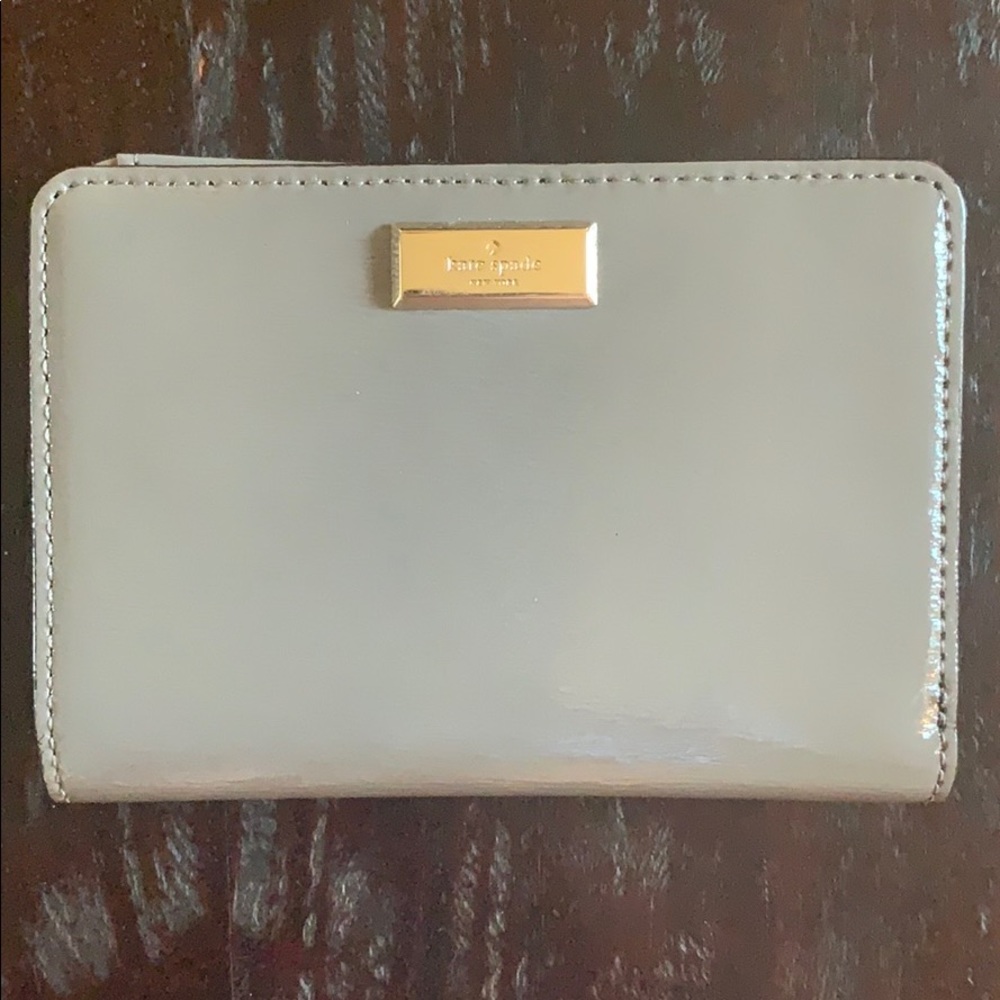Gray Kate Spade wallet